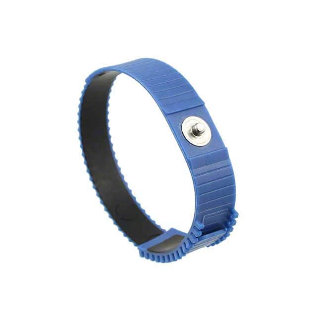 4620 WRIST BAND 4MM STUD BLUE
