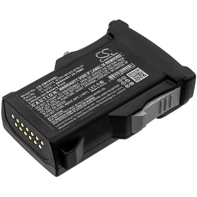BTRY-MC93-FZ-10 BATTERY Replacement for Zebra BTRY-MC93-