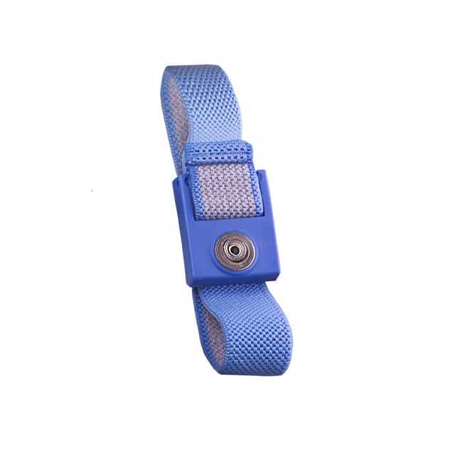 WB0017 WOVEN WRIST BAND, BLUE, 7MM