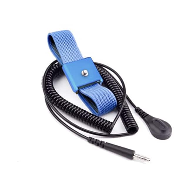 WB8043 WRIST STRAP SET, 12', 4MM, 1 MEG