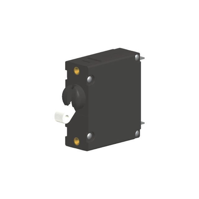 BA1-B0-10-610-112-D The Littelfuse Inc. BA1-B0-10-610-112-D is a 1-pole hydraulic magnetic circuit breaker rated for 10A and 277V. It features a lever actuator and panel mount.