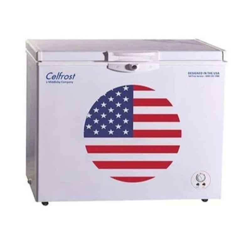 CF-332 The MEPCO CF-332 is a single lid hard top chest freezer with a 322L capacity. It utilizes R290 refrigerant and operates at 230W.
