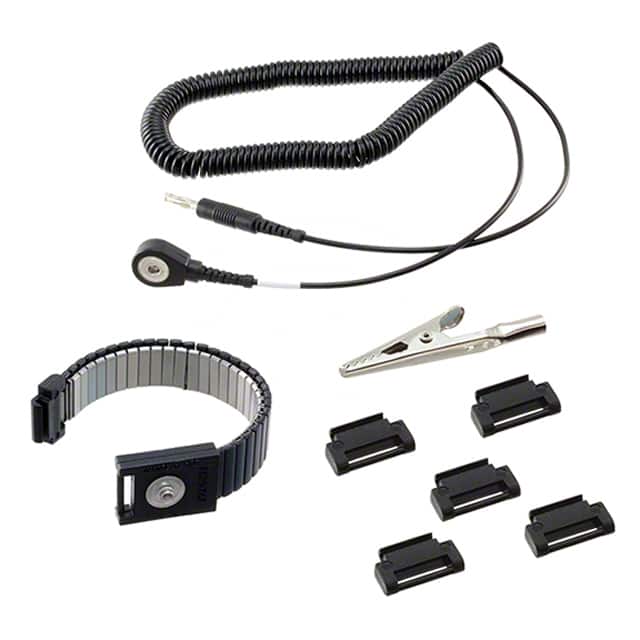 04549 ERGOCLEAN WRST STRP 12' BK 4MM