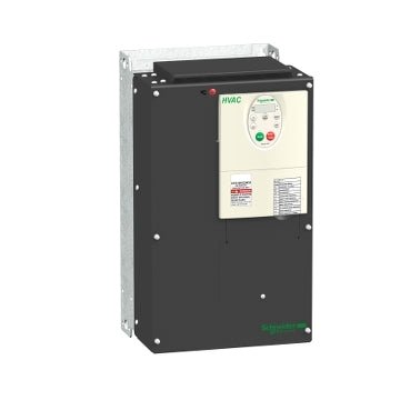 ATV212HD22N4 The Schneider Electric ATV212HD22N4 is a 22 kW variable speed drive designed for asynchronous motors in HVAC pump and fan applications. It operates on a 380-480V three-phase supply.
