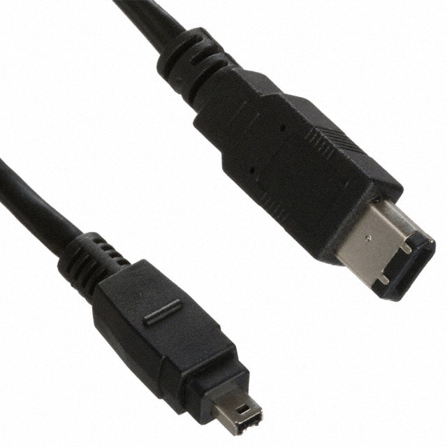 AK-1394-504 CBL IEEE1394 6POS TO 4POS 16'