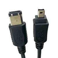 E07-218 CBL IEEE1394 6POS TO 4POS 15'