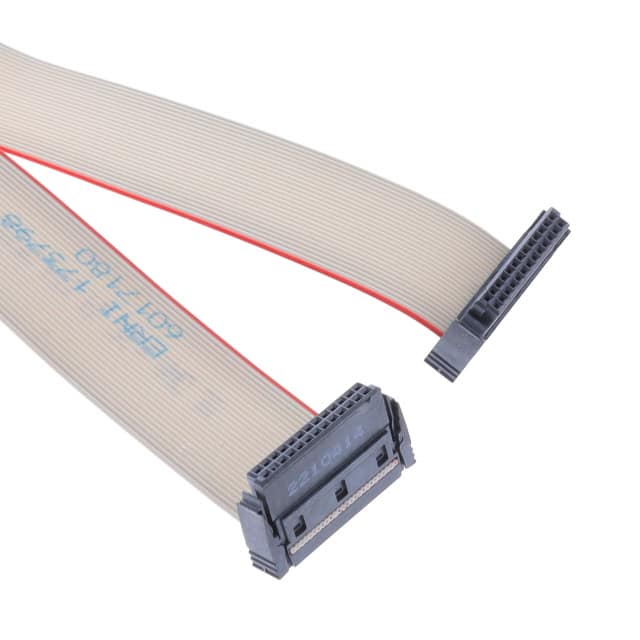 173798-E 26-PIN, FEMALE ANGLED, 300 MM
