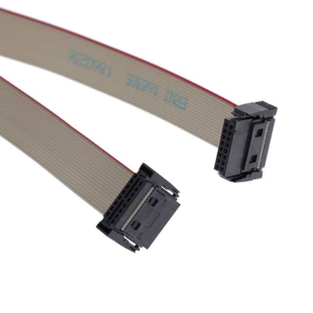 168303 16-PIN, FEMALE ANGLED, 200 MM