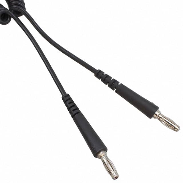14113 CORD COILED BLACK BANANA 12'