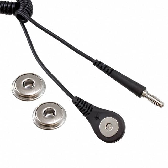09180 CORD COIL JEWEL MAGSNAP ONYX 6'