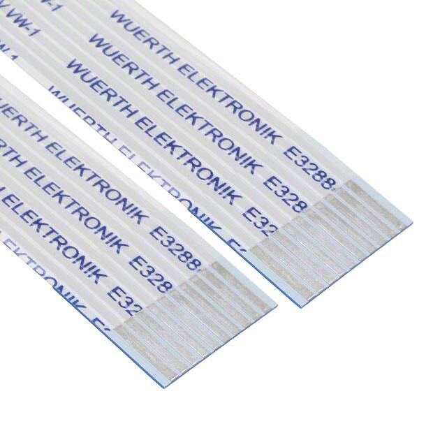 686610200001 CABLE FFC 10POS 1.00MM 7.87"