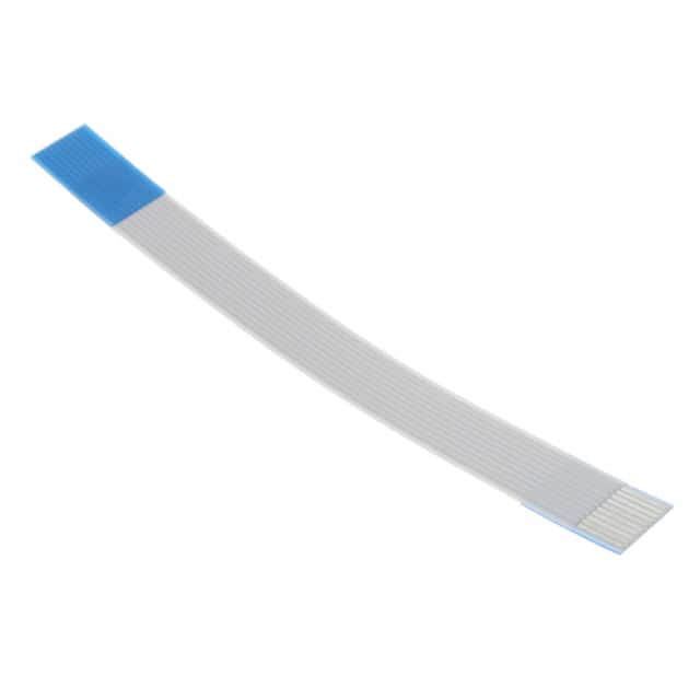 FJH-10-R-02.00-4 CABLE FFC 10POS 0.50MM 2"
