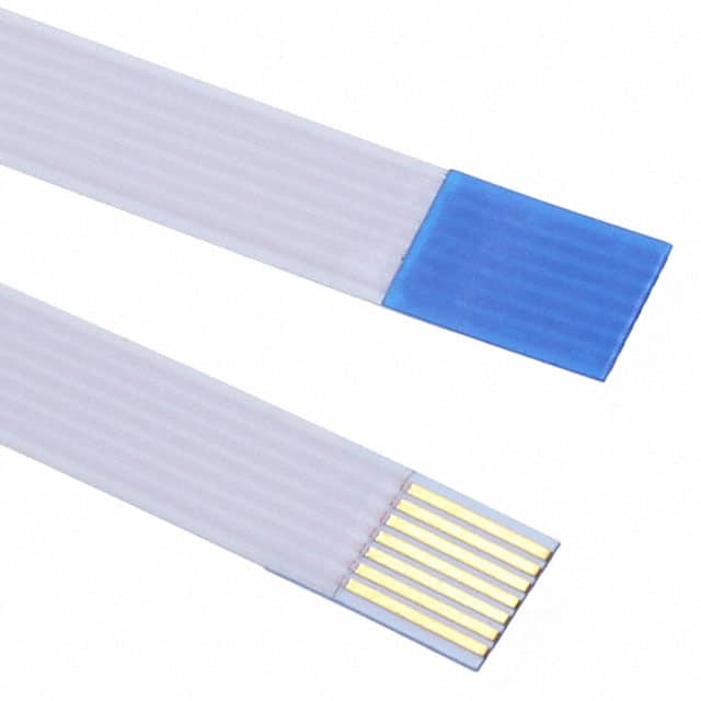 0150200751 CABLE FFC 7POS 0.50MM 4"
