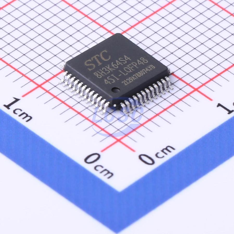STC8H3K64S4-45I-LQFP48 The STC8H3K64S4-45I-LQFP48 is a microcontroller from STC Micro. It is RoHS3 compliant and has an MSL rating of 1.