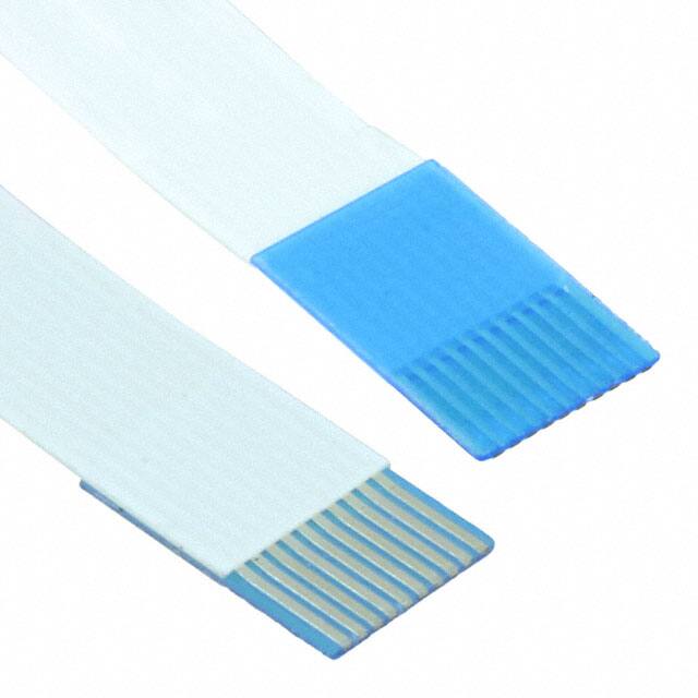 FJH-10-R-04.00-4 CABLE FFC 10POS 0.50MM 4"