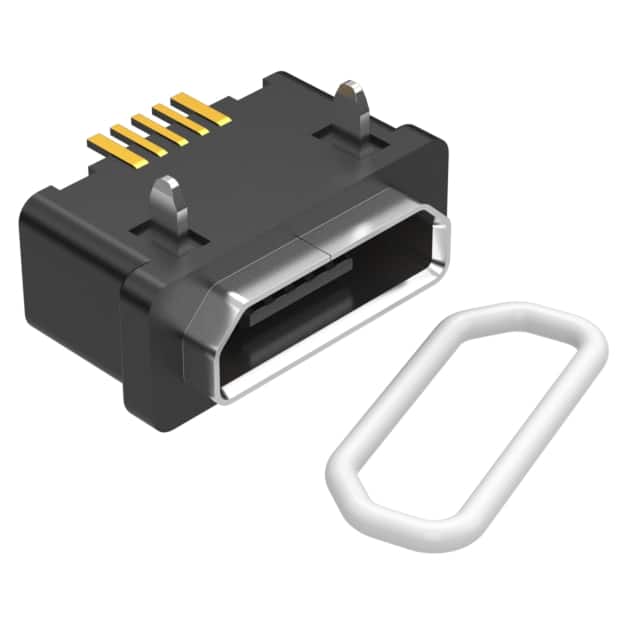 54-00280 CONN RCPT USB2.0 MICRO B SMD RA