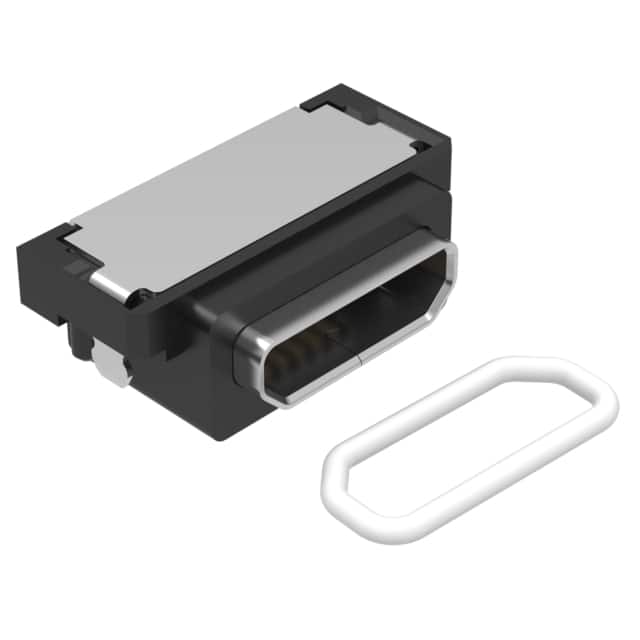 54-00281 CONN RCPT USB2.0 MICRO B SMD RA