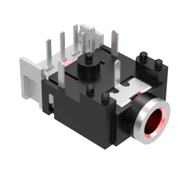54-00306 CONN JACK 3COND 3.5MM LED R/A