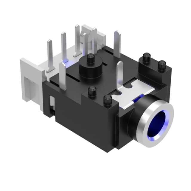 54-00307 CONN JACK 3COND 3.5MM LED R/A