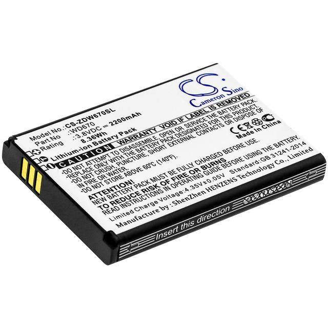 CS-ZDW670SL BATTERY Replacement for Cameron Sino CS-