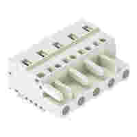 721-205/026 The Wago 721-205/026 is a 1-conductor female connector from the MCS MIDI product family. It features 5 positions and a 7.5mm pin spacing.