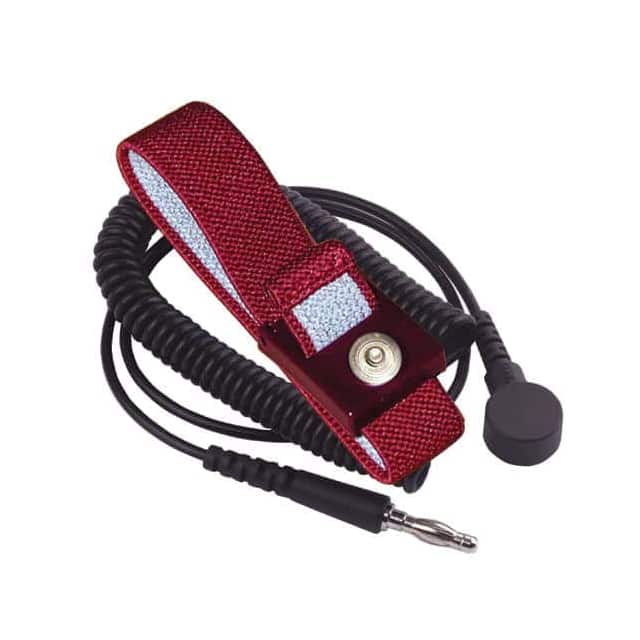 DK-WB2637 WRIST STRAP SET, BLACK, 6', 4MM