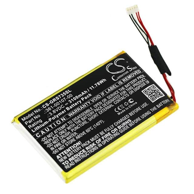 010-01735-10 BATTERY Replacement for Garmin 010-01735