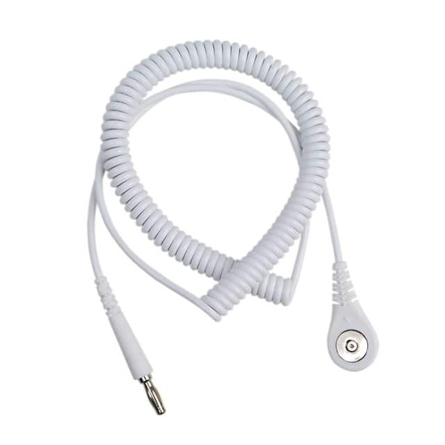 09208 CORD, COIL, JEWEL, MAGSNAP,  WHI