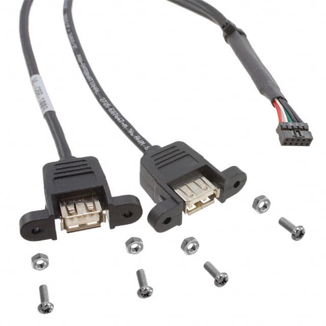 VL-CBR-1009 16" 10-PIN 2 MM TO DUAL USB