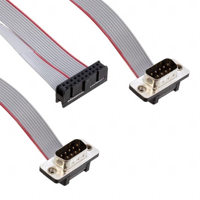 VL-CBR-2001 1' 20-PIN SOCKET/TWO DB-9M