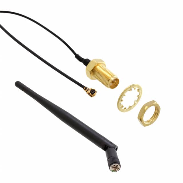 ANTP150A138045D2450BK KIT EDM ANTENNA U.FL TO SMA
