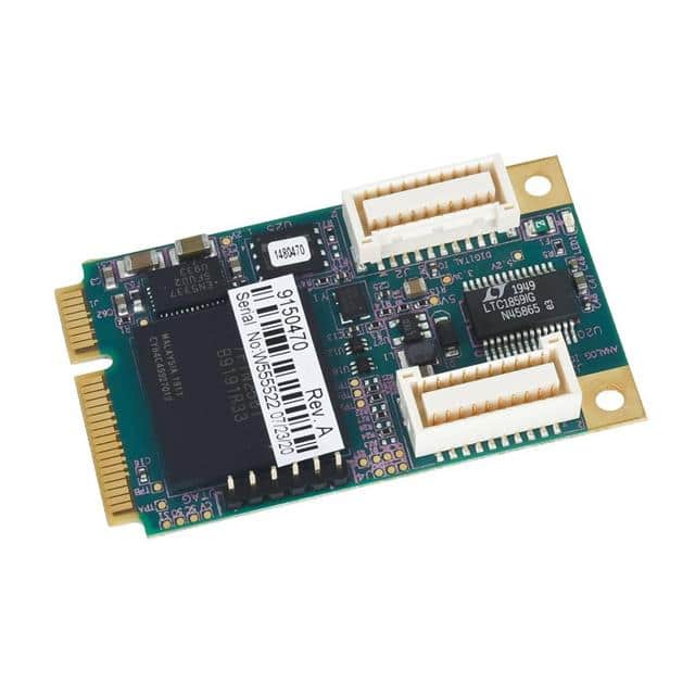 DS-MPE-DAQ0804 MiniCard Analog IO 8 Ain 4 Aout