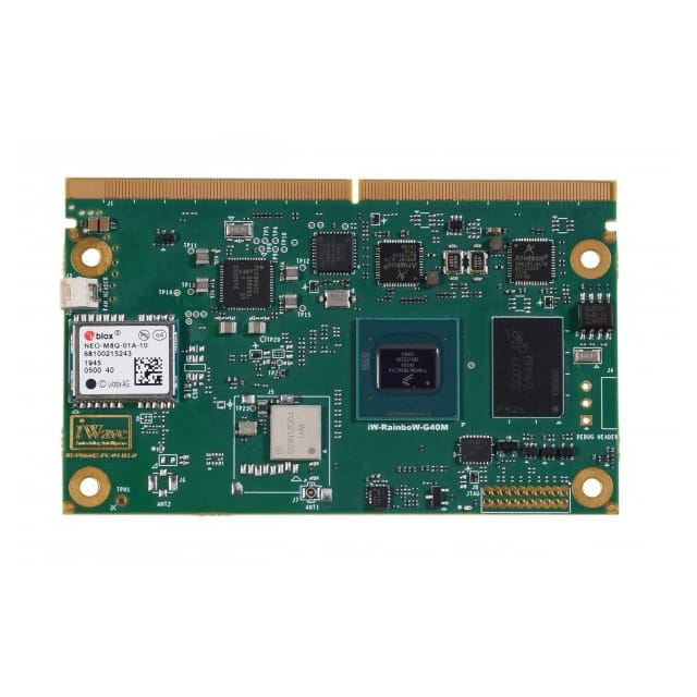 IW-G40M-SCPQ-4L002G-E016G-BIA I.MX 8MPLUS QUAD SMARC SOM