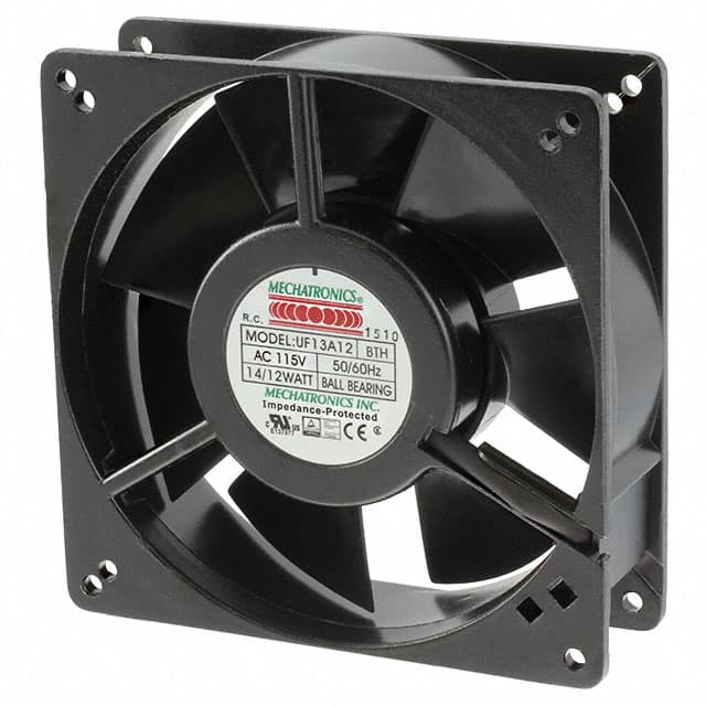 UF13A12-BWHR FAN AXIAL 127X38MM 115VAC WIRE