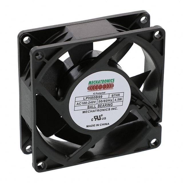 LPH80B99-BTHR FAN AXIAL 80X25.5MM 100-240VAC