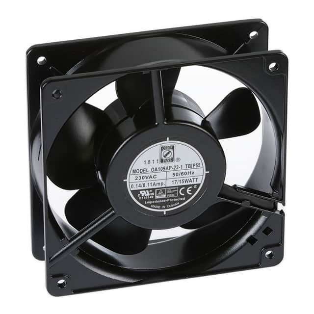 OA109AP-22-1TBIP55 FAN AXIAL 120X38MM 230VAC TERM