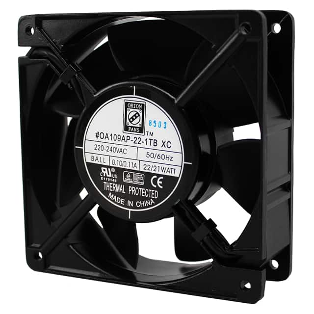 OA109AP-22-1TBXC FAN AXIAL 120X38MM 230VAC TERM