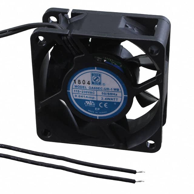 OA60EC-UR-1WB FAN EC 60X25MM 95-264VAC