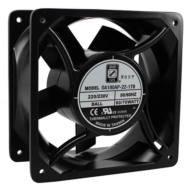 OA180AP-22-1TB FAN AXIAL 180X89MM 230VAC TERM