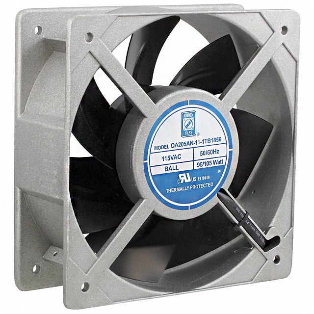 OA205AN-11-1TB1856 FAN AXIAL 205X72MM 115VAC TERM