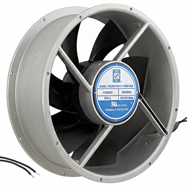 OA2547AN-11-1WB1856 FAN AXIAL 254X89MM 115VAC WIRE