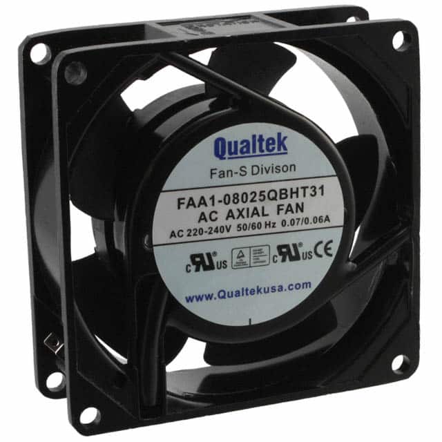 FAA1-08025QBHT31 FAN AXIAL 80X25MM 230VAC TERM