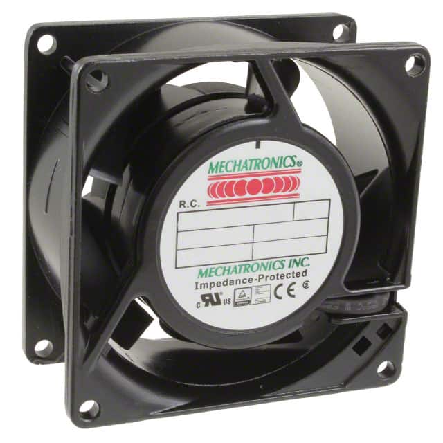 UF80A23-BTLR FAN AXIAL 80X38MM 230VAC TERM