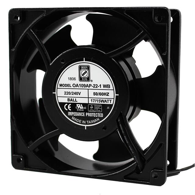 OA109AP-22-1WB FAN AXIAL 120X38MM 230VAC WIRE