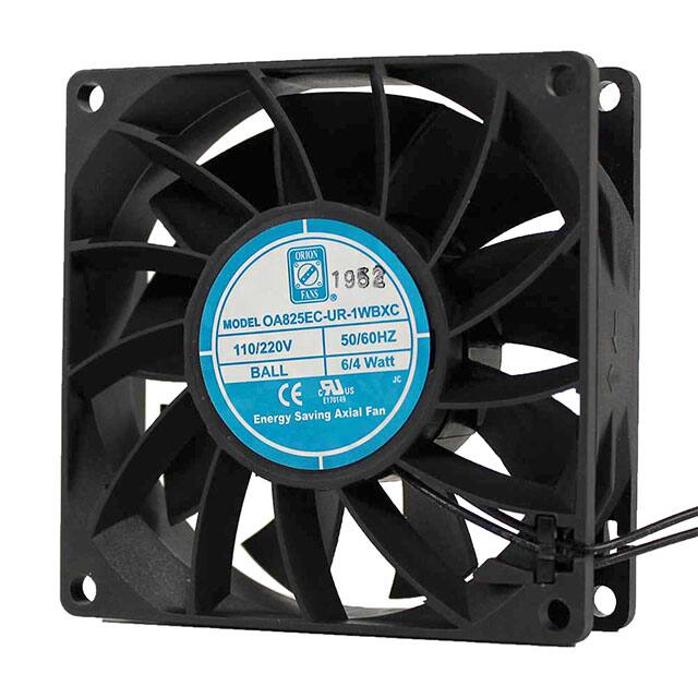 OA825EC-UR-1WBXC EC FAN 80X25MM 85-265VAC 40CFM