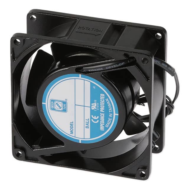 OA938AP-11-3WB FAN AC 92X38 115V BALL