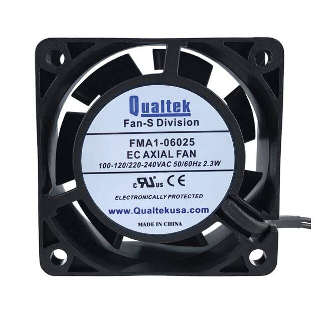 FMA1-06025WBHW12 EC FAN, 60X60X25MM, 2-BALL BEARI