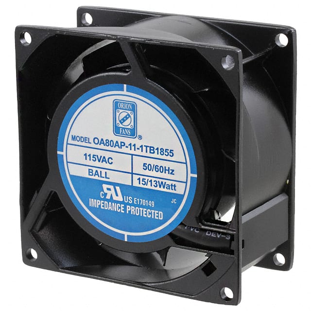 OA80AP-11-1TB1855 FAN AXIAL 80X38MM 115VAC TERM