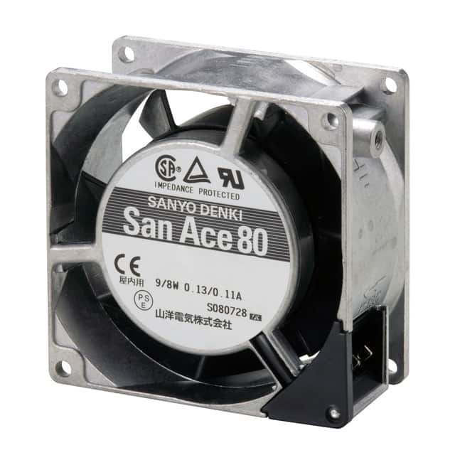 109-153 FAN 80X38MM 115VAC
