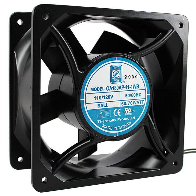OA180AP-11-1WB FAN AXIAL 180X89MM 115VAC WIRE